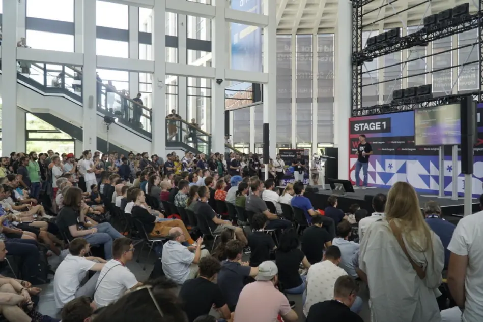 Audience at WeAreDevelopers World Congress